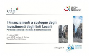 I FINANZIAMENTI A SOSTEGNO DEGLI INVESTIMENTI DEGLI ENTI LOCALI